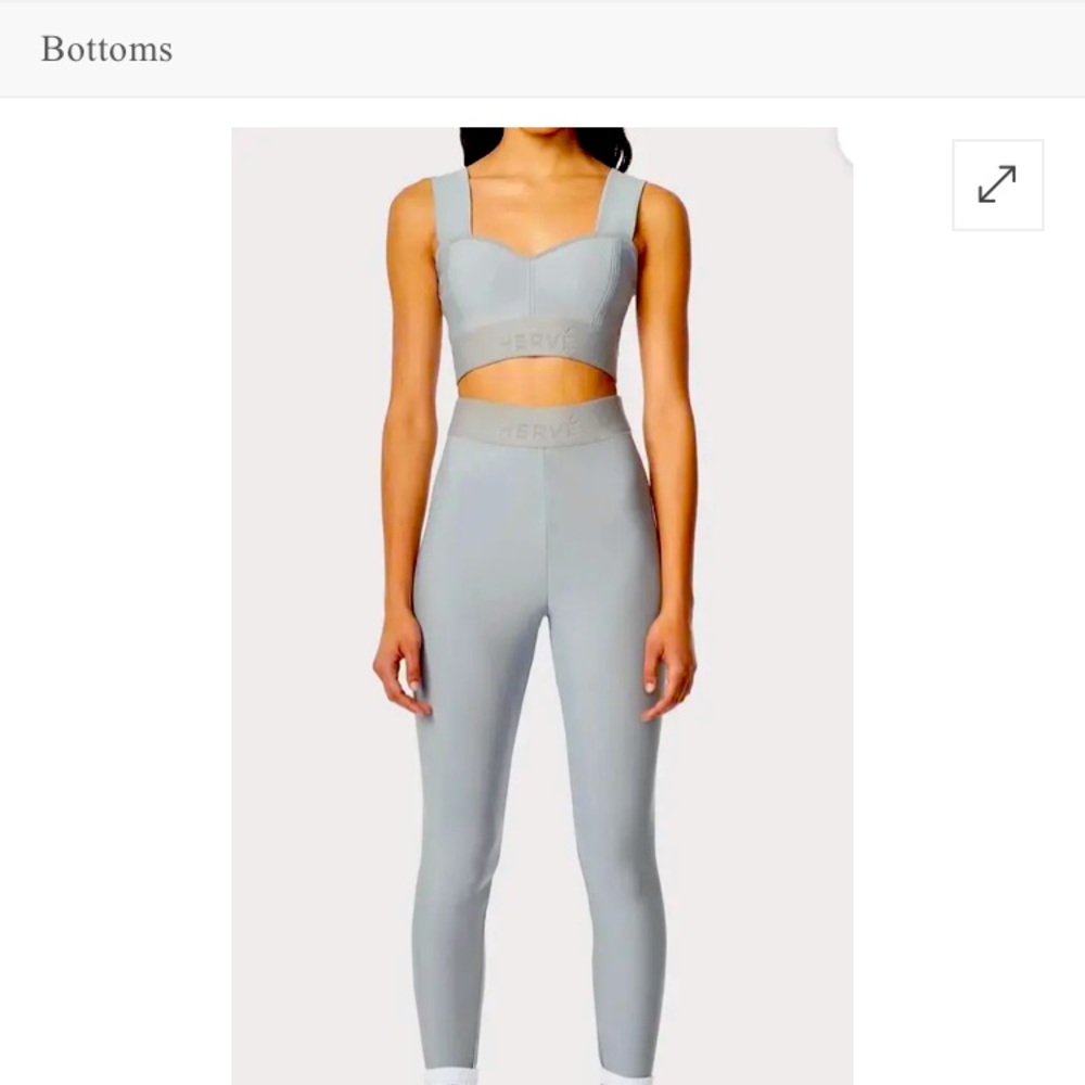 Herve Leger complete outfit. Size Large. Top/Leggings. Brand new with tags..